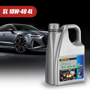 Popular API SL ACEA A3/B4 Certified Gasoline Engine Lubricant 4L <strong>10W40</strong> SL <strong>Semi</strong> <strong>Synthetic</strong> Motor <strong>Oil</strong> - Product Image 1