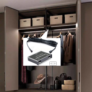 Interruptor de <span class=keywords><strong>Sensor</strong></span> de puerta doble de 12V y 24V CC, controlador Central, conexión de puerto de <span class=keywords><strong>2</strong></span> pines, carcasa de aluminio integrada, detección de doble barrera - Product Image 5