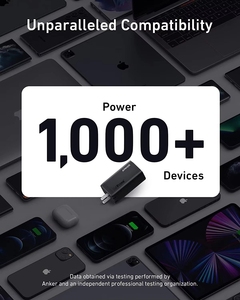 Anker 737 GaN Prime 120W USB C ที่ชาร์จเร็วแบบพกพา 3 พอร์ต ขนาดกะทัดรัด พับเก็บได้ สำหรับมือถือ A2148 120W GaN Prime Fast - Product Image 6
