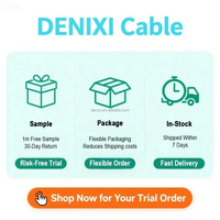 DENIXI Factory Produce CAT6 CAT6A UTP Cables de red PVC / LSZH 305M 500M Cable OEM Cables DE COMUNICACIÓN DE SERVICIO PERSONALIZADO