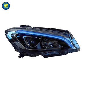 Faro Anteriore YU GUANG per <span class=keywords><strong>Mercedes</strong></span> Benz <span class=keywords><strong>CLA</strong></span> 180 200 250 <span class=keywords><strong>W117</strong></span> C117 2014-2019, Fanale Anteriore con Aggiornamento a Luci LED Stile CLA260 - Product Image 2