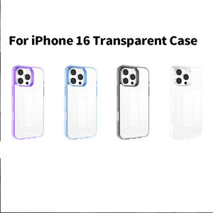 <span class=keywords><strong>Coque</strong></span> de téléphone portable en TPU haute transparence pour <span class=keywords><strong>iPhone</strong></span> 16 15 Pro Max housse de téléphone <span class=keywords><strong>antidérapante</strong></span> pour <span class=keywords><strong>iPhone</strong></span> 14 13 12 <span class=keywords><strong>11</strong></span> Pro Max - Product Image 2