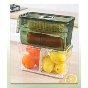 ภาชนะเก็บอาหาร 30x15.5x15.5 ซม. ปิดสนิทพร้อมหูหิ้ว รูปทรงสี่เหลี่ยมผืนผ้า ใช้ในครัวสำหรับสัตว์เลี้ยง - Product Image 2