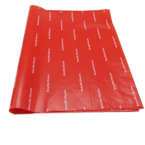 Tùy Chỉnh In Logo Cấp Thực Phẩm Gói Bánh Sandwich Hot Dog Red Greaseproof Sáp Giấy