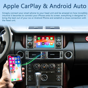 Système Linux pour Land Rover Range Rover V8 L322 boîte de décodeur sans fil CarPlay Android mise à niveau stéréo automatique écran Oem rénovation - Product Image 3