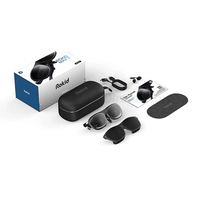 Lunettes vidéo 3D AR classiques Max 2, écran spatial multi-écrans ABS 300 pouces, 1920x1200, 50 FoV, pour jeux à domicile et visualisation en temps réel