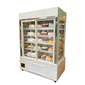 Vitrine réfrigérée pour gâteaux commerciale à 5 étages de 1,2 m, porte en verre, vitrine réfrigérée pour pâtisserie, gâteaux, boulangerie - Product Image 4