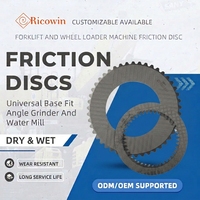 Disque d'embrayage en papier pour tracteur, plaque de friction 255 mm, plateau de pression moulé avec précision, longue durée de vie, pièces de machines d'ingénierie, friction pour camion