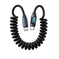 Kabel Data TPE Tipe-C Pengisian Cepat 120W 3A JY BJC-0088 untuk Ponsel iPhone, Penggunaan Lintas Negara