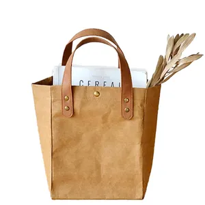 waterproof Germany washable paper tote bag