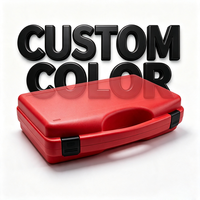 U-S006 Boîte de transport robuste en plastique PP de 16 pouces, couleur personnalisée, antichoc, avec insert en mousse prédécoupée de protection