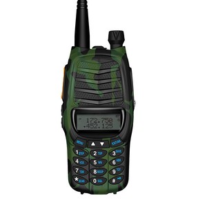 Talkie-walkie Baofeng BF UV6R, sortie RF 10W, batterie 4800mAh, portée 10km, utilisation en extérieur avec contrôle VOX, balayage des canaux - Product Image 1