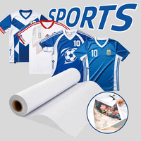 Papier de sublimation à séchage rapide, petit rouleau, 100 g/m², 80 g/m², 90 g/m², 61 g/m², largeur personnalisée 0,61 cm, 1,118 cm, 0,914 mm, 1,62 mm