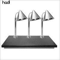 Lampe chauffante en acier inoxydable, équipement de Restaurant, lampe chauffante pour buffets