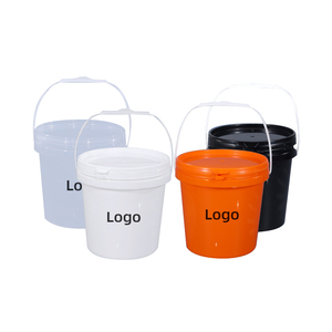 Custom 5L chiaro quadrato trasparente per uso alimentare PP secchio di plastica con coperchi imballaggio barile/tamburo/secchio capacità 8L - Product Image 2