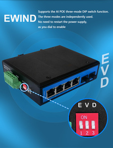 Industriale Chip di Prezzi di Fabbrica 8 Port POE 2 <span class=keywords><strong>Ethernet</strong></span> 2 SFP In Fibra di Porta Industriale Switch POE - Product Image 5