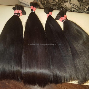 Cheveux crus de haute qualité, cheveux non traités, vierges, cuticules - Product Image 1