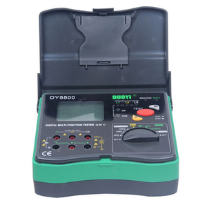 DUOYI DY5500 Multímetro Digital 4 en 1, Probador de Resistencia Multifunción, Voltímetro de Aislamiento y Tierra, Indicador de Fase - Product Image 1