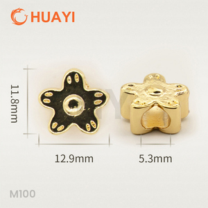 Tối Giản Phẳng Vuông Dây End Bikini Nút Kim Loại Hạt Cho Áo Ngực Dây Đeo Đồ Bơi Chống Nước Dây Rút Aglet Lời Khuyên - Product Image 4