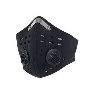 <span class=keywords><strong>Masque</strong></span> <span class=keywords><strong>anti</strong></span>-poussière en néoprène avec logo personnalisé, PM2.5, <span class=keywords><strong>anti</strong></span>-poussière, coupe-vent, masques de vélo, masques de sport en néoprène avec filtre à charbon actif - Product Image 1