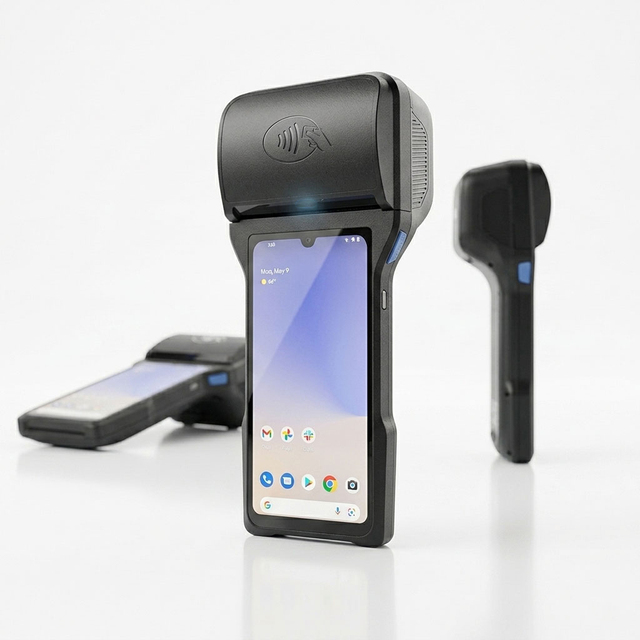 Terminal Pos De 80mm Handheld Pos Terminal Android Barcode Scanner Ticket Machine Point of Sale Z93