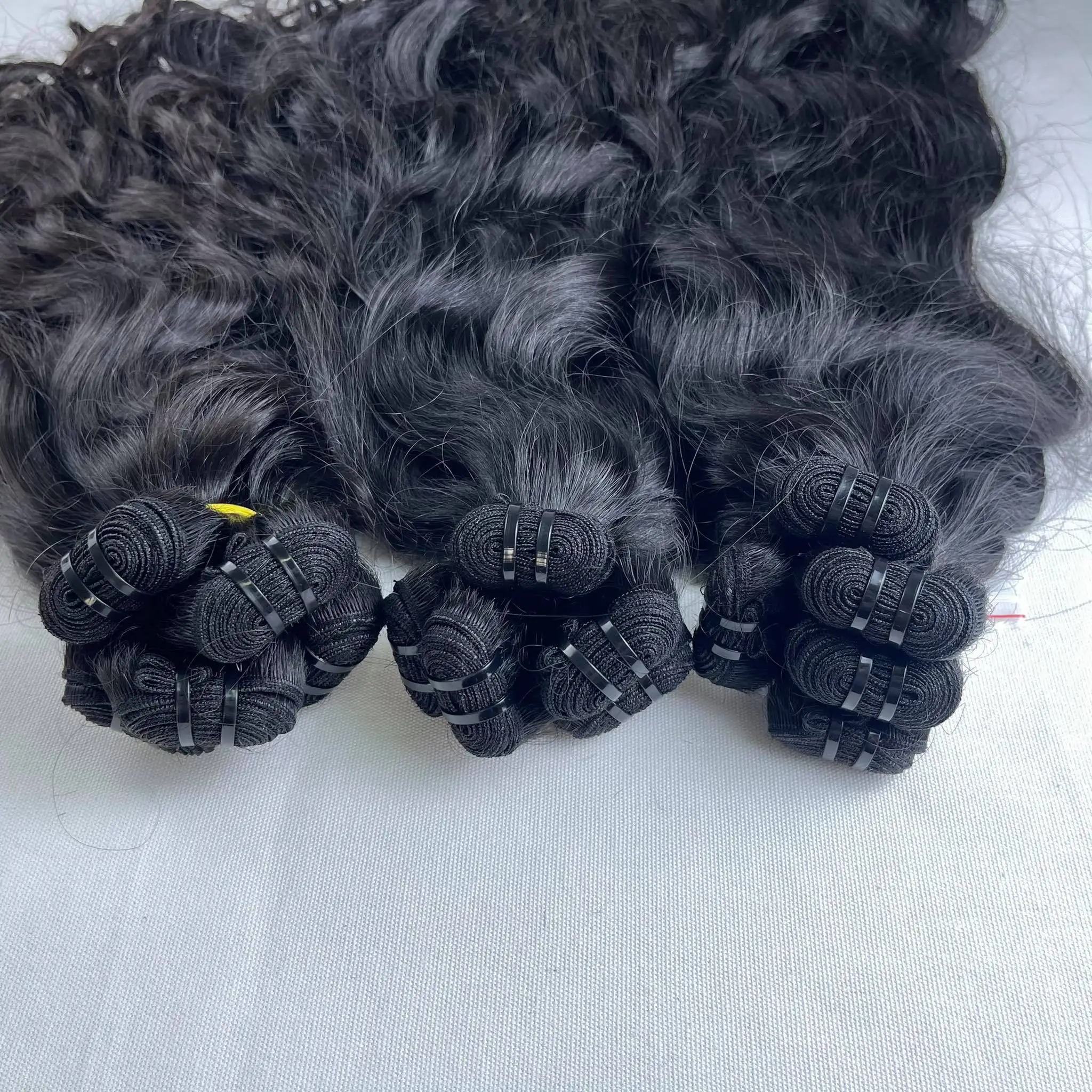 Wholesale Hair Bundles Vendors Luxury Raw Hair Double Drawn Unprocessed 100% Vietnamese hair vendors