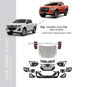 ชุดแต่งกันชนหน้ารุ่นปรับโฉมปี 2025 สำหรับ Isuzu <span class=keywords><strong>D</strong></span>-<span class=keywords><strong>MAX</strong></span> ปี 2021-2024 รุ่นที่สาม ชุดแต่งภายนอกสำหรับเปลี่ยนโฉมจากรุ่นเก่าเป็นรุ่นใหม่ - Product Image 2