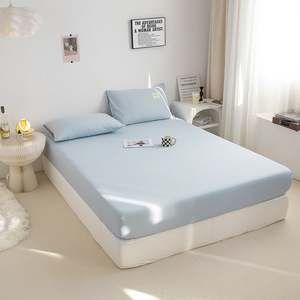 Sábana Ajustable Elástica Tamaño Queen/King, Protector de Colchón Impermeable Estándar Anti-Chinches, Estilo Liso Tejido Bordado - Disponible al por Mayor - Product Image 5