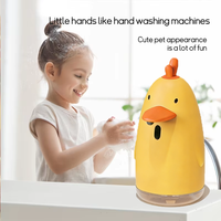 Distributeur automatique de savon, chargement USB, étanche IPX7, design moderne, distributeur de mousse à capteur sans contact pour cuisine, école, hôpital