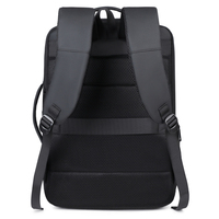 Tas Ransel Laptop Unisex Mewah Tahan Air 15.6-18 Inch USB Portabel Kapasitas Besar Dapat Diperluas Bahan Nylon untuk Perjalanan