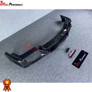 Kit de carrosserie en Fiber de carbone de Style Top <span class=keywords><strong>Secret</strong></span> pour lèvre de diffuseur arrière Nissan R35 GTR (avec lampe LED) - Product Image 3