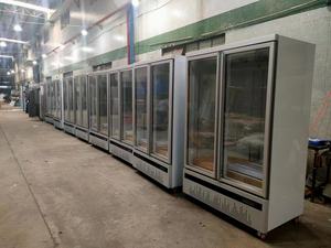 Frigorifero Verticale con <span class=keywords><strong>Porta</strong></span> in Vetro per Esposizione di <span class=keywords><strong>Frutta</strong></span>, Verdura e Prodotti Quotidiani - Product Image 5