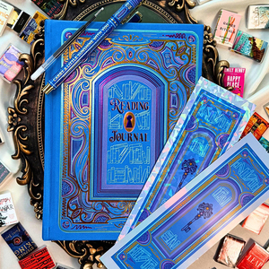 Cuaderno <span class=keywords><strong>de</strong></span> Lectura <span class=keywords><strong>de</strong></span> Lujo LABON con Tapa Dura y Lámina Holográfica, Rastreador Profesional <span class=keywords><strong>de</strong></span> Reseñas <span class=keywords><strong>de</strong></span> Libros, Regalo para Amantes <span class=keywords><strong>de</strong></span> los Libros - Product Image 1