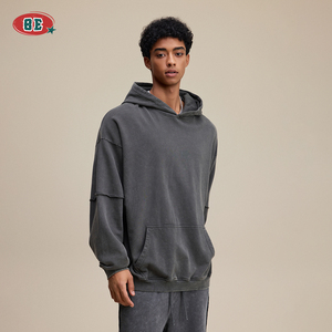 Bán Buôn Mùa Đông Biểu Tượng Tùy Chỉnh 370 GSM Màn Hình In Áo Pháp Terry 100% Cotton Pháp Terry Áo Thun Áo Cho Nam Giới - Product Image 3