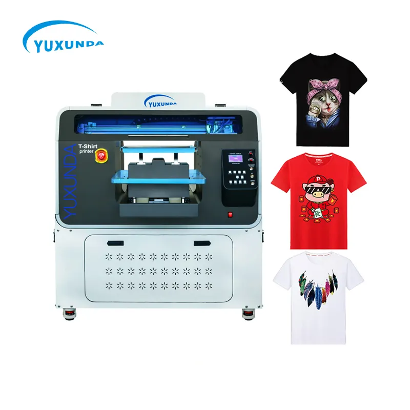 Yuxunda Mesin Pencetak Tshirt T-Shirt DTF Tinta untuk Eps Printer DTF Desain Pencetakan Tshirt Kaus Printer