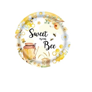 Set di Decorazioni per Feste di Compleanno a Tema Ape Piccola e Attenta, Articoli per Feste a Tema Cartone Animato, Striscione di Carta - Product Image 5
