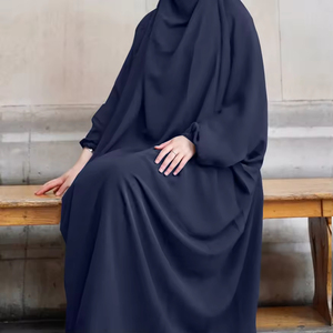 Wholesale Hijab Liturgical Wear Islamic Turkish Robe Dubai Muslim Standard Middle East <b>Abaya</b> for Women - Product Image 3