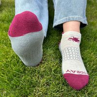 Chaussettes de course pour homme Bioserica Era, chaussettes de sport, chaussettes basses rembourrées, respirantes, en coton, chaussettes de sport courtes