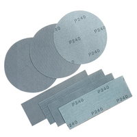125mm 6 pouces papier de sable Net Excellente performance de coupe Disque de ponçage en maille de céramique Disque de papier de verre pour le polissage des métaux de voiture