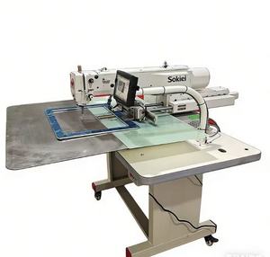 Nouvelle machine à coudre industrielle automatique à aiguille simple, système Big Hao, haute vitesse, plateforme plate, pour prototypes floraux SPM - Product Image 2