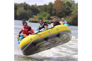 Heißer Verkauf: Schleppbarer aufblasbarer Schlauch – Robuster Wassersport-Schwimmreifen für Bootfahren, See- und Flussabenteuer - Product Image 3