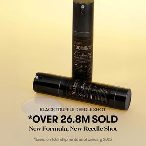 Siero Viso Black Truffle Reedle Shot 100 da 50ml per Pelli Sensibili con Formula all'Acido Ialuronico per Donne - Product Image 3