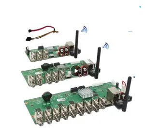 Wifi NVR Board 4CH 8CH 16CH 5M-N IP DVR Board For Surveillance Camera 5 IN 1 AHD TVI CVI Hybrid DVR Recorder Board 3 in 1