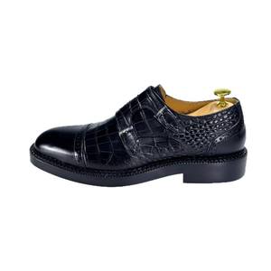 Zapatos de cuero de doble botón para hombre, estilo nuevo, zapatos de cuero para hombre de negocios, zapatos formales negros, zapatos de vestir y Oxfords - Product Image 1