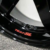 Jantes en alliage forgées sur mesure RAYS VOLK RACING TE37SL 17-18 pouces 5x114.3 5x120 pour Toyota AE86 Nissan Fairlady Z Lexus ISF Honda