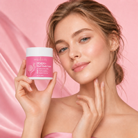 Crème hydratante anti-rides au PDRN de saumon et mucine d'escargot 60 ml, soin visage hydratation intense pour peaux matures, marque privée