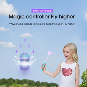 Bola <span class=keywords><strong>Voladora</strong></span> de Inducción Mágica Orb, Giróscopo de Suspensión Rotatorio de 360° de Plástico, Juguete Promocional con Pantalla Luminosa para Dedos - Product Image 5