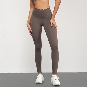 Fanco ropa deportiva mujer ren hình dạng áo ngực không có <span class=keywords><strong>Camel</strong></span> Toe Khỏa Thân xà cạp Womens thể dục thể thao quần áo hoạt động thể thao thiết lập cho phòng tập thể dục - Product Image 5