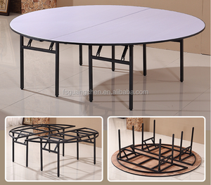 <span class=keywords><strong>Table</strong></span> de banquet pliante <span class=keywords><strong>ronde</strong></span> en PVC, imperméable, pour mariage, fête, hôtel, restaurant, utilisation en extérieur - Product Image 6