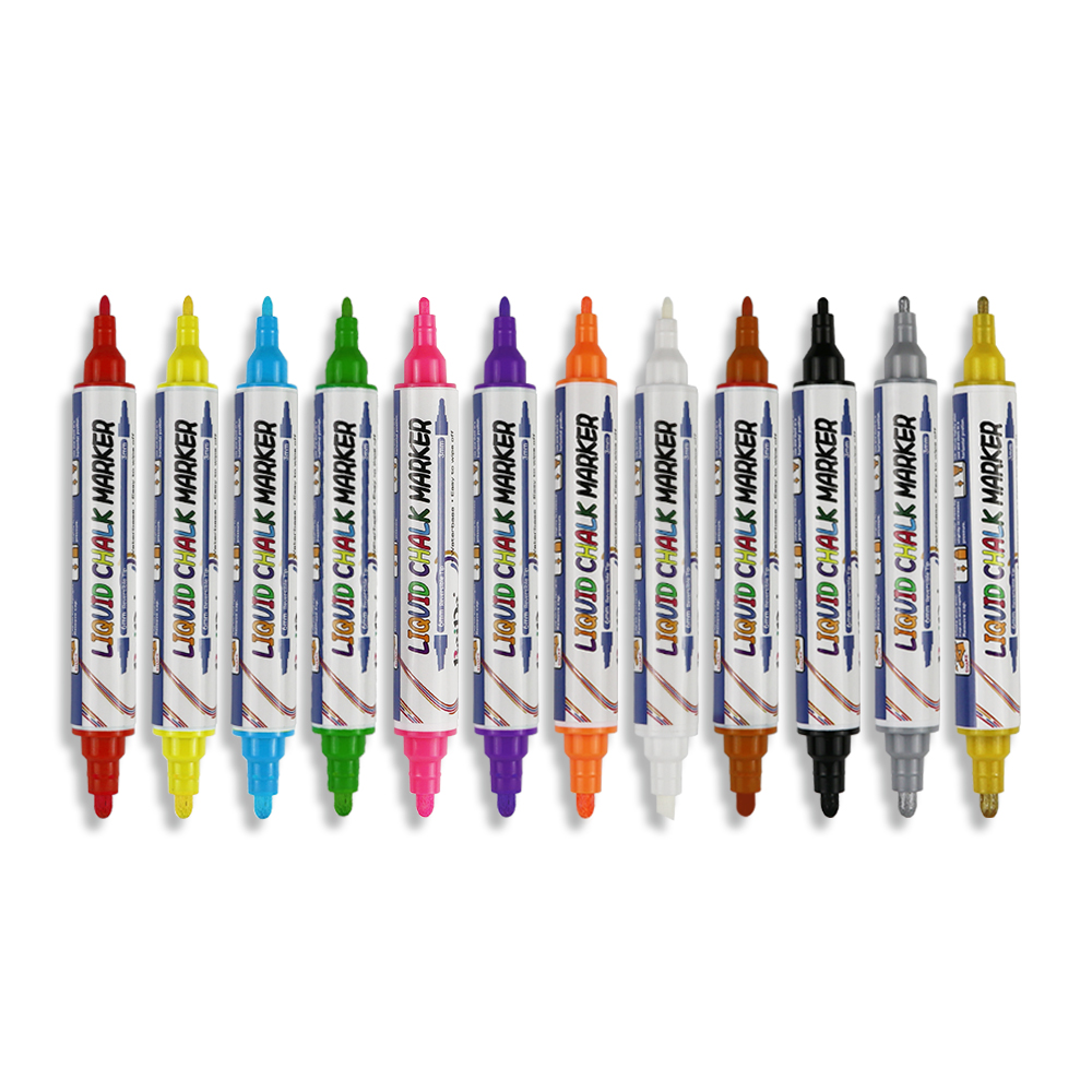 Белый стираемый Мел на водной основе, маркер для окон, стекла, гладкой керамической чашки, меловой доски, пластика, светодиодной доски, CD